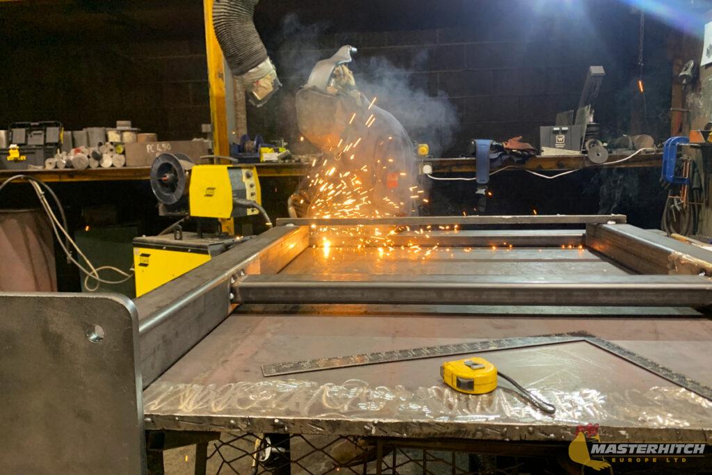 Steel Frame Table Structures - Masterhitch Europe Ltd | Bespoke projects