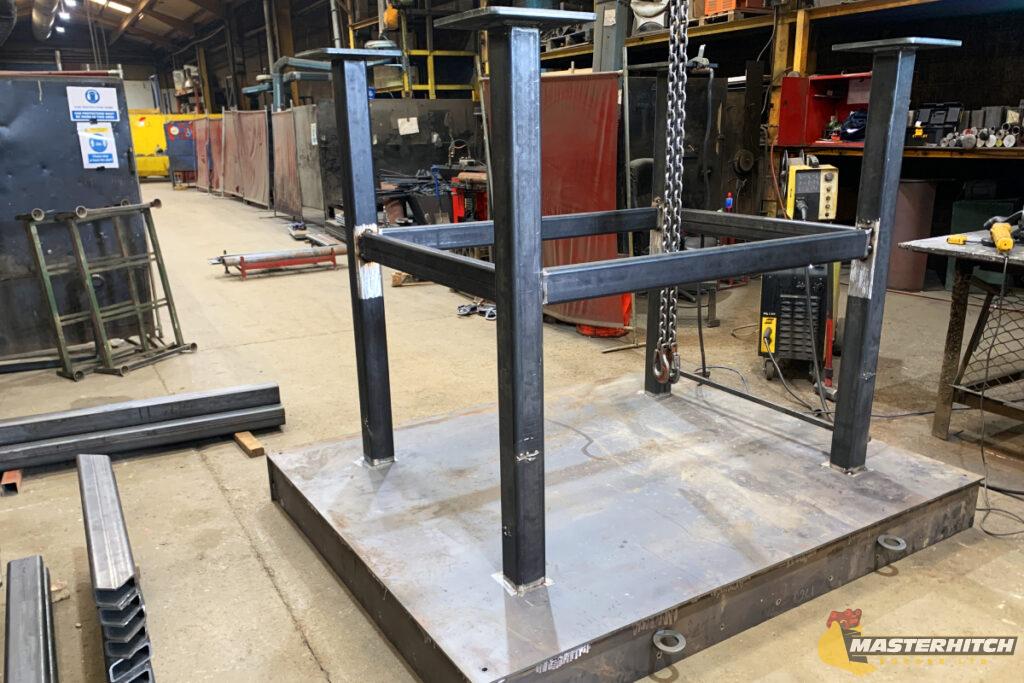 Steel Frame Table Structures - Masterhitch Europe Ltd | Bespoke projects
