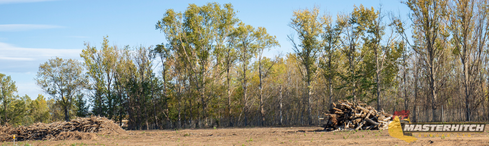 land clearing excavator attachments