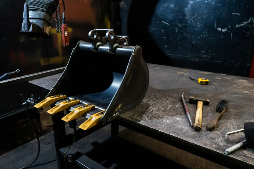 construction attachment - digger bucket attachment