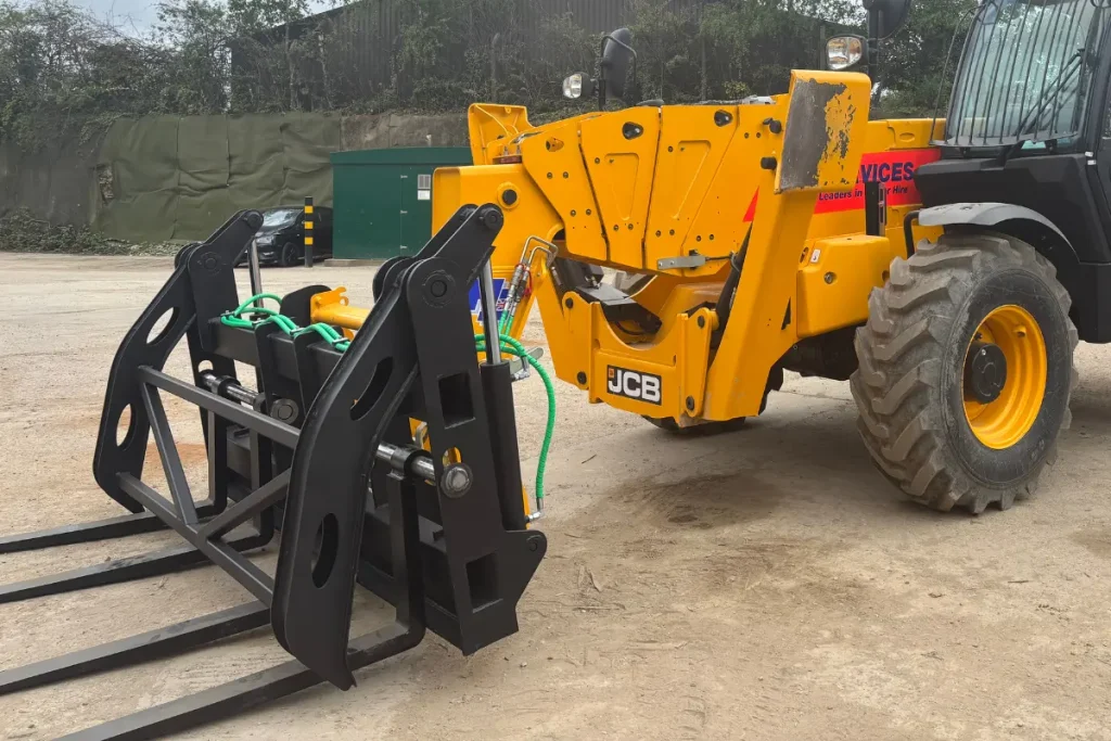 Telehandler Pipe Carrier Attachment