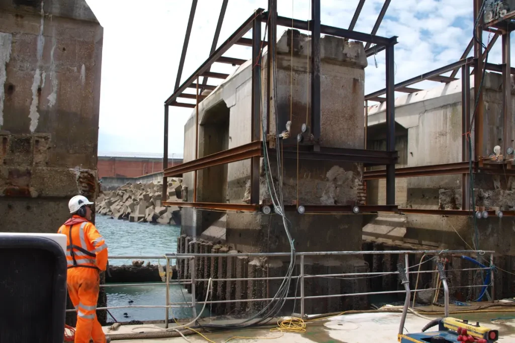 Bespoke engineering - Dover docks project