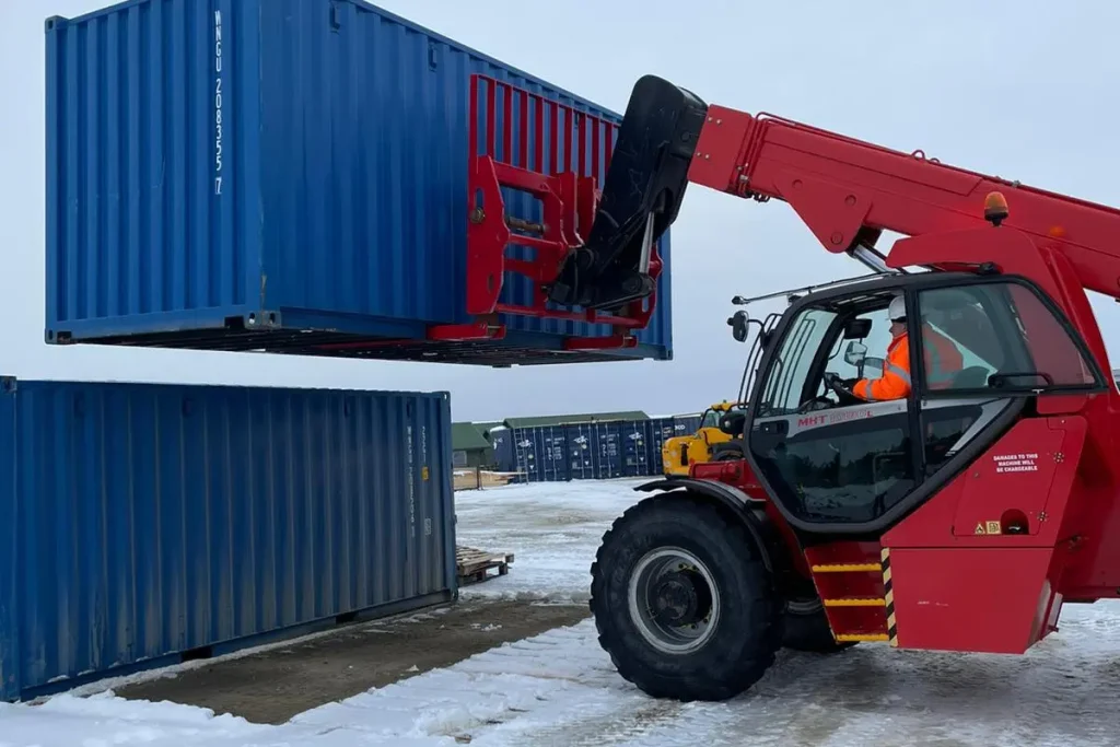 Bespoke engineering - extended fork carriages