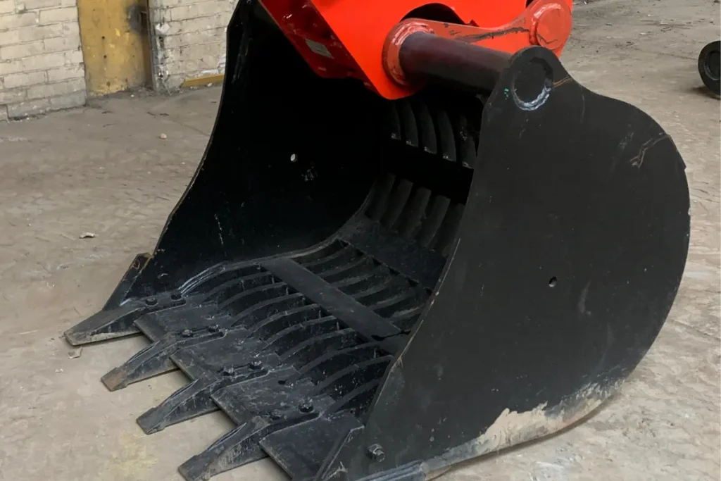 Excavator Digging Buckets - riddle